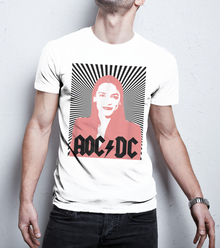 AOC DC Alexandria Ocasio Cortez Latina Congress Bold Iconic T-Shirt