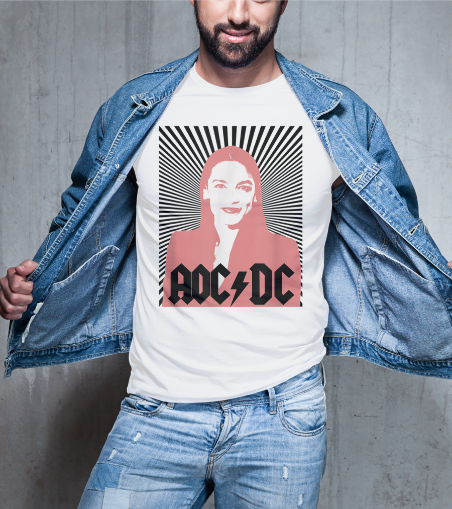 AOC DC Alexandria Ocasio Cortez Latina Congress Bold Iconic T-Shirt