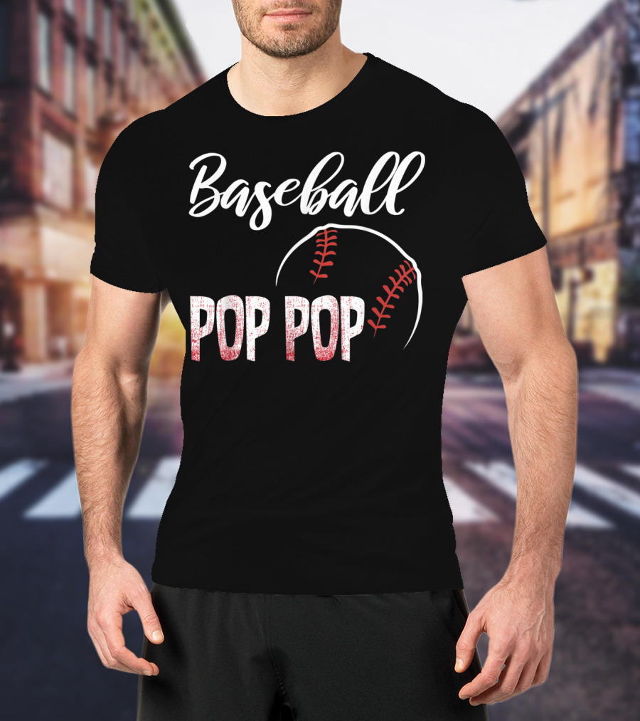 Baseball Pop Pop Sports Ball T-Shirt