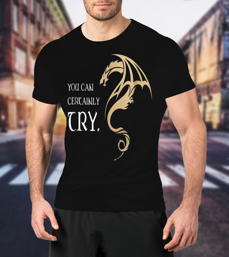 You Can Certainly Try Dragon Fire In The Dungeons T-Shirt