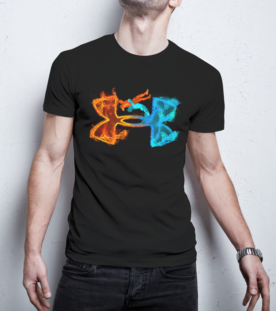 Under Armour Fire And Ice Wrestling Wr151101 T-Shirt