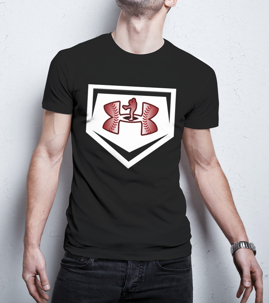 Under Armour Baseball Pitcher Home Plate T-Shirt