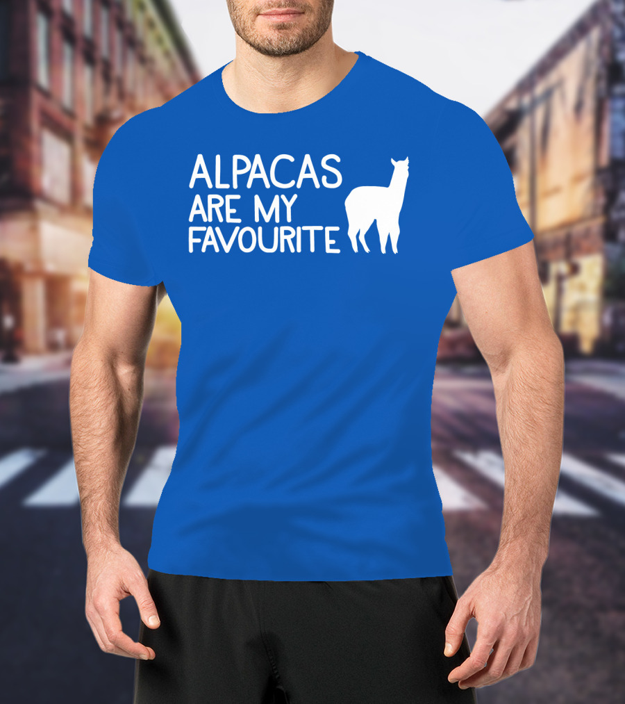 Alpacas Are My Favourite T-Shirt