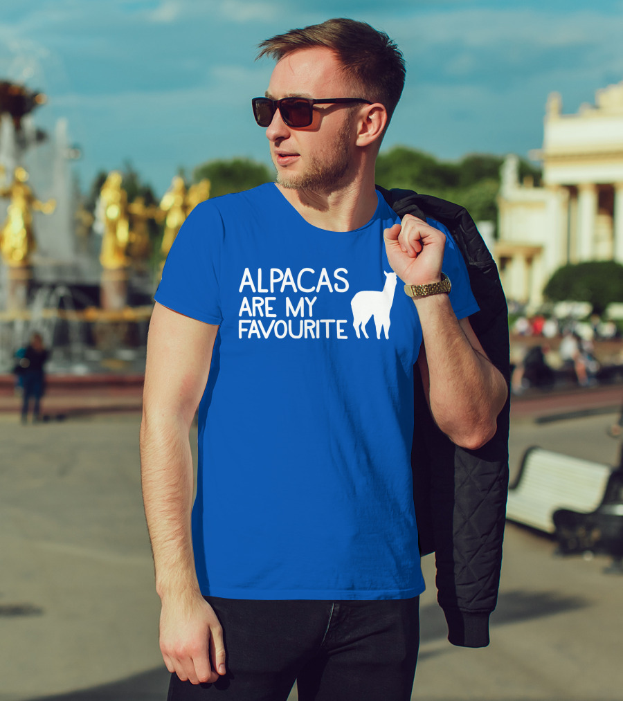 Alpacas Are My Favourite T-Shirt