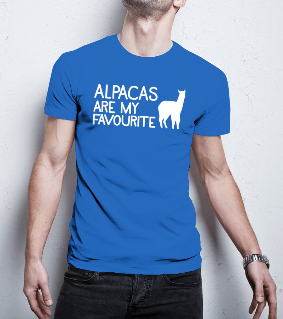 Alpacas Are My Favourite T-Shirt