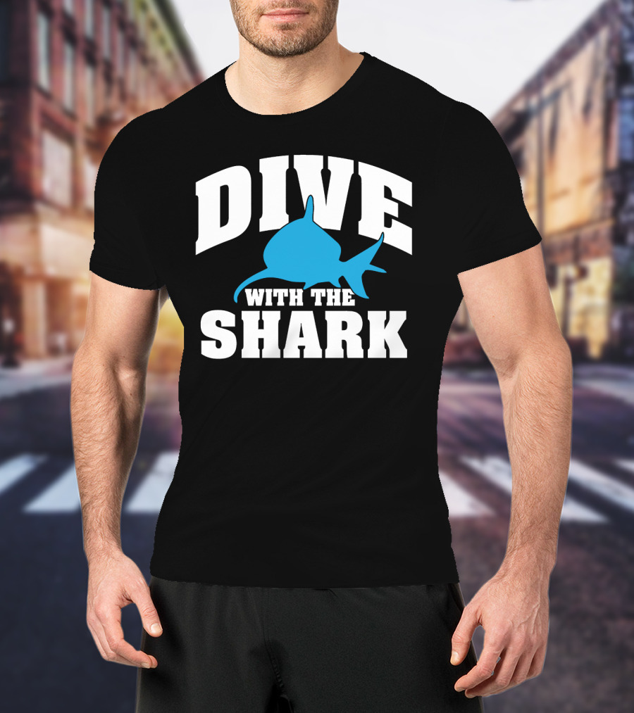 Dive With The Shark T-Shirt