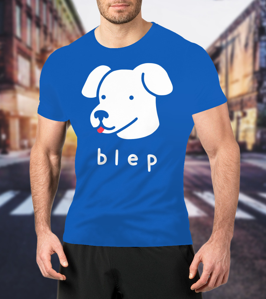 Blep Dog With Tongue Out T-Shirt