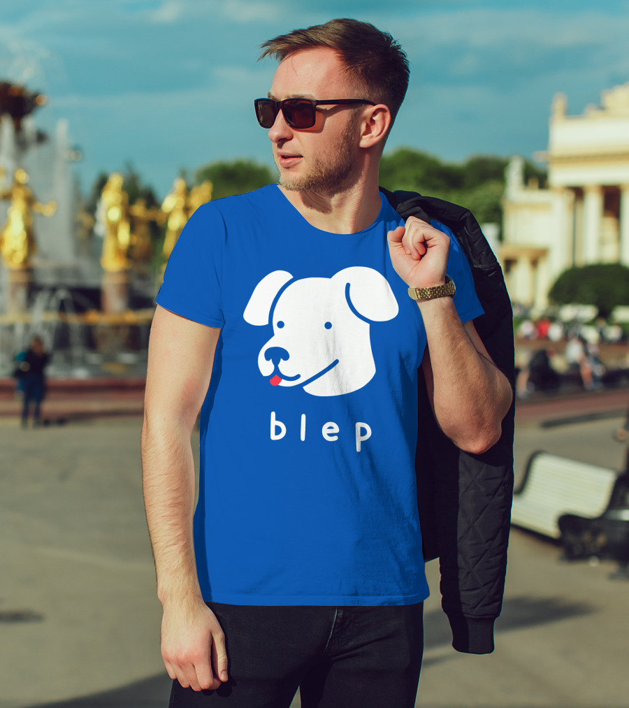 Blep Dog With Tongue Out T-Shirt