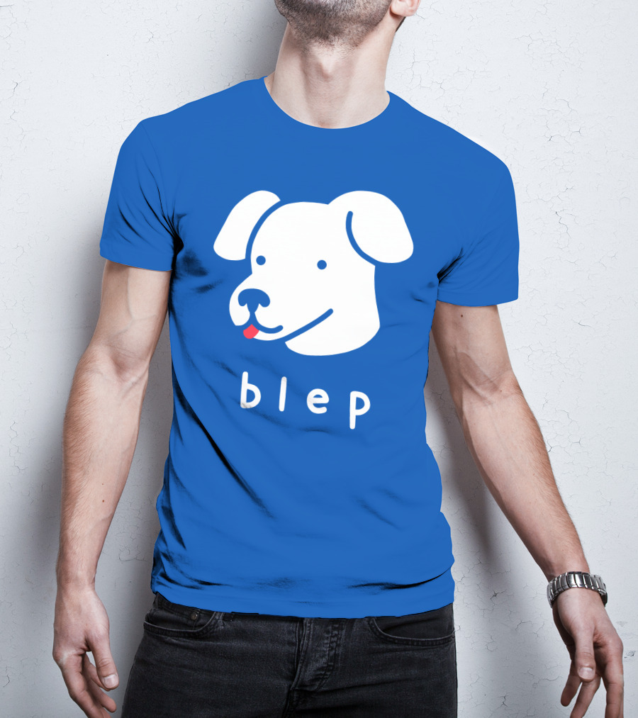Blep Dog With Tongue Out T-Shirt