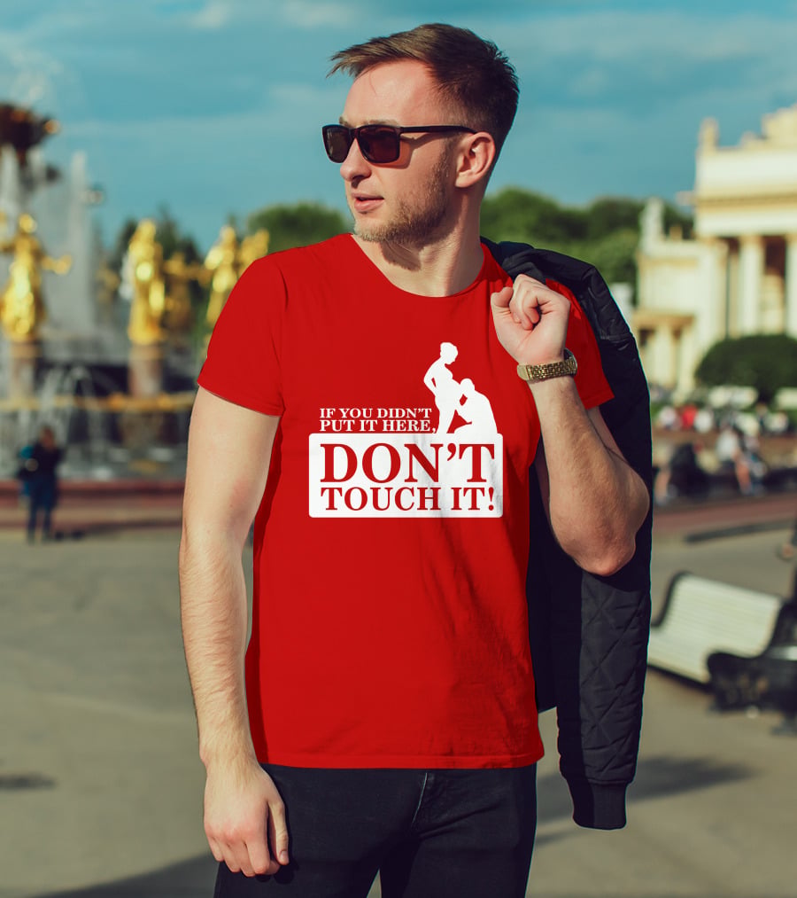 If You Didn't Put It Here Don't Touch It Pregnancy T-Shirt