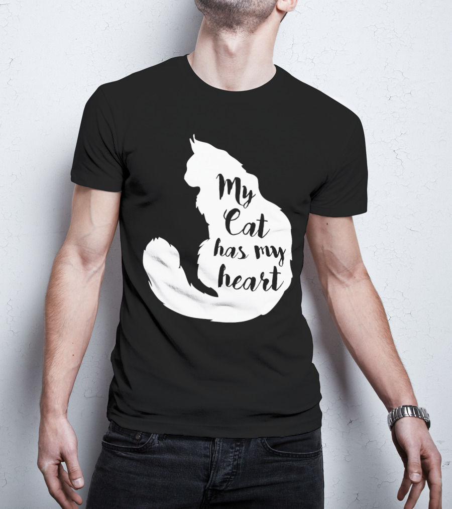 My Cat Has My Heart Cat T-Shirt