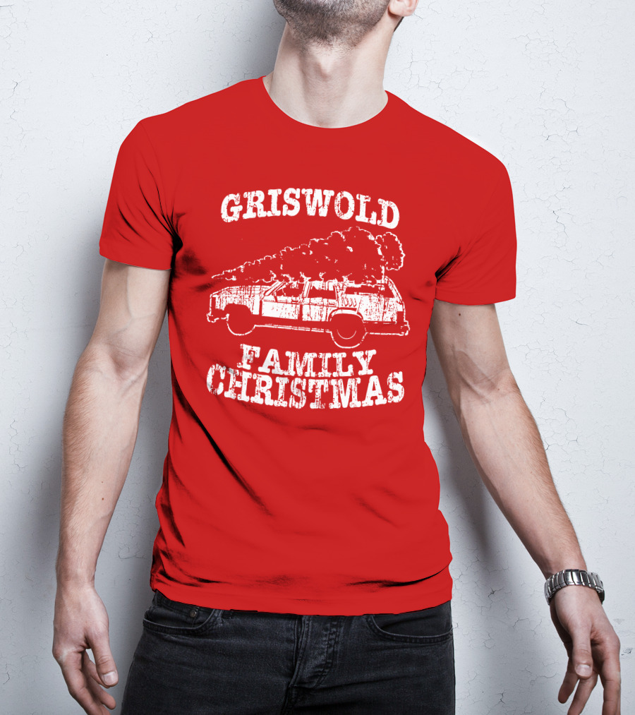 Griswold Family Christmas Tree Car Journey T-Shirt