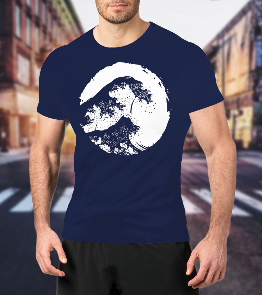 Wave In Japan Iconic Circle T-Shirt