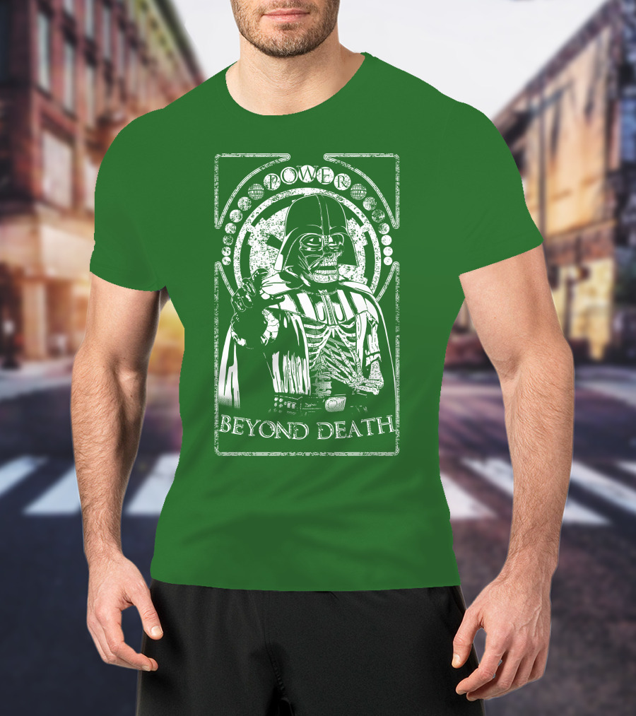 Power Beyond Death Darth Vader Skeleton Vintage T-Shirt