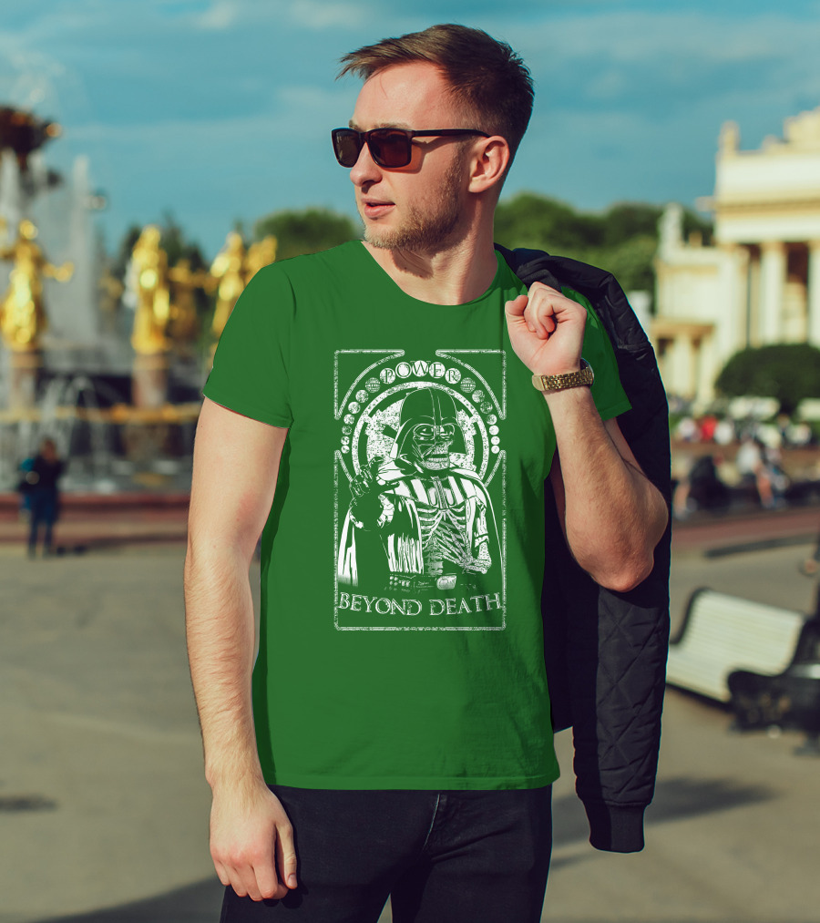 Power Beyond Death Darth Vader Skeleton Vintage T-Shirt