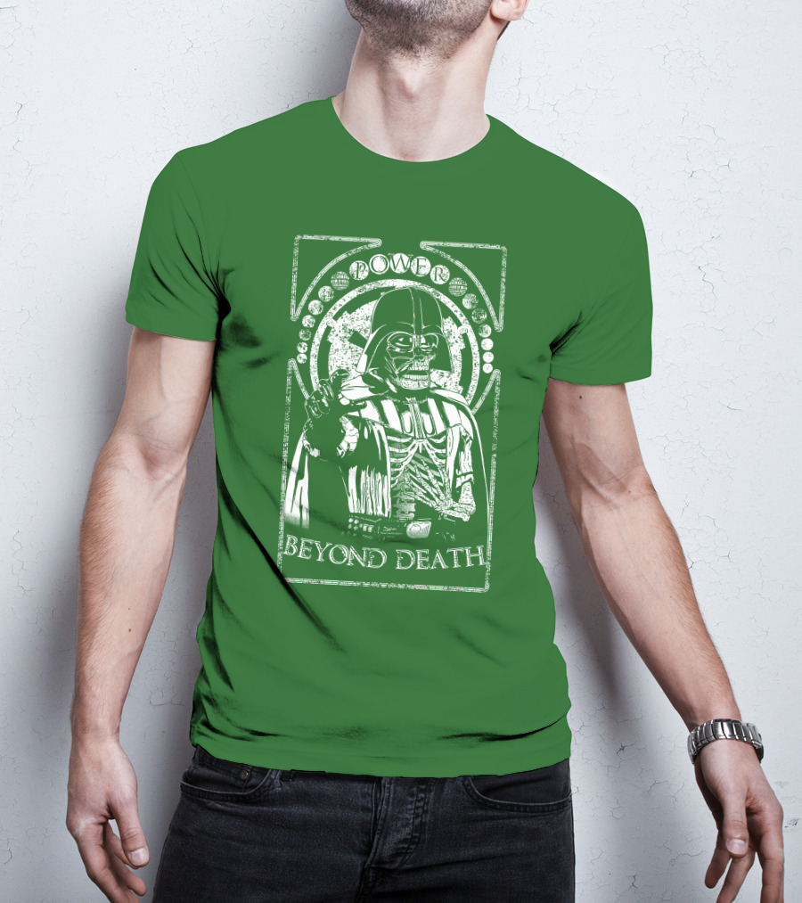 Power Beyond Death Darth Vader Skeleton Vintage T-Shirt