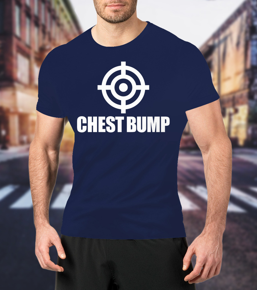 Chess Bump Target Icon With Center Aim T-Shirt
