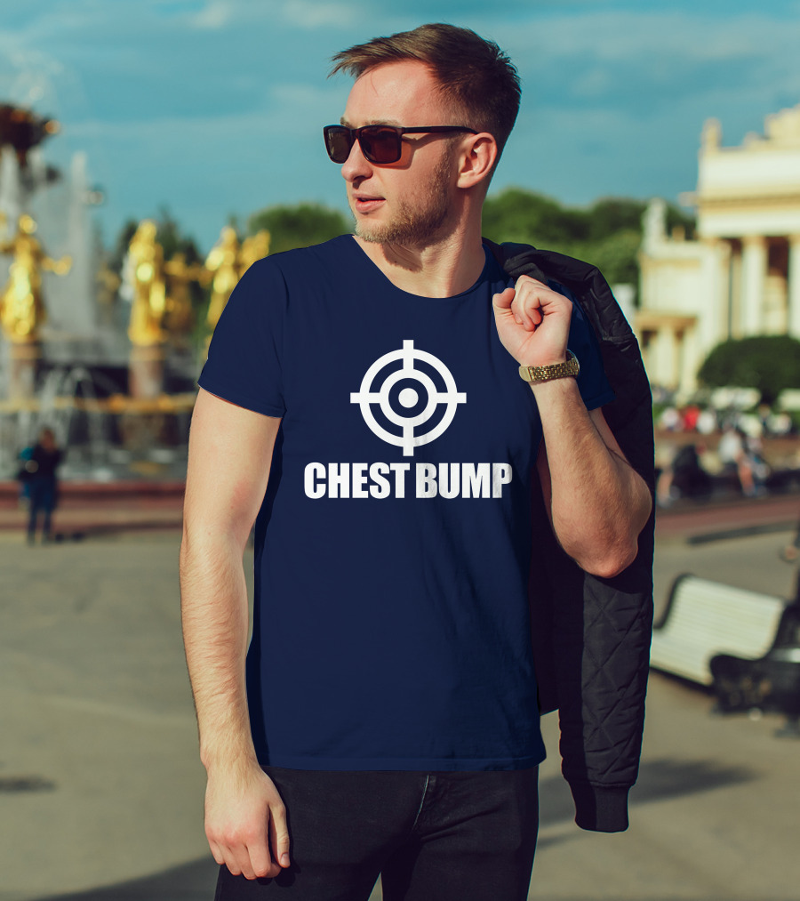 Chess Bump Target Icon With Center Aim T-Shirt