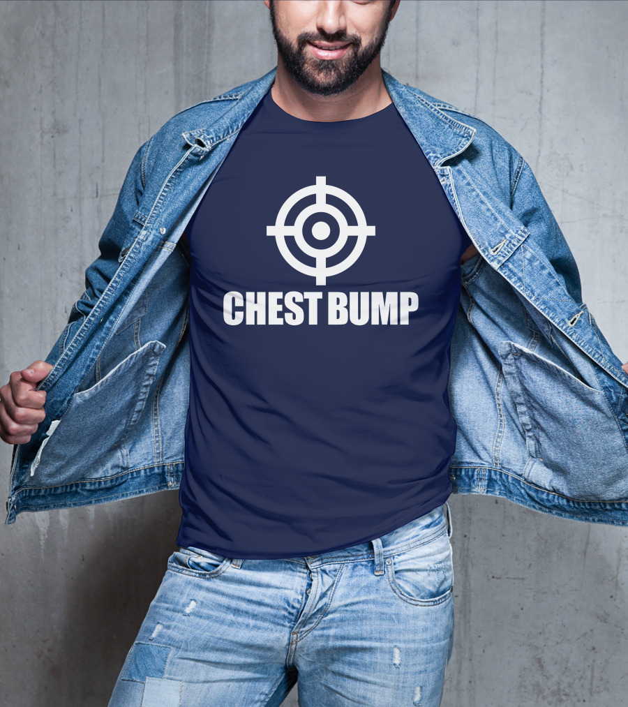 Chess Bump Target Icon With Center Aim T-Shirt