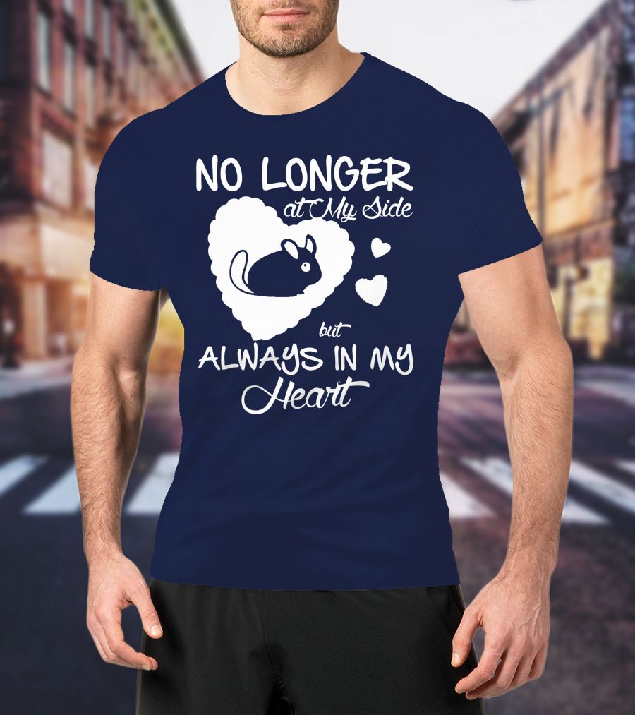 No Longer At My Side But Always In My Heart Chinchilla Love T-Shirt