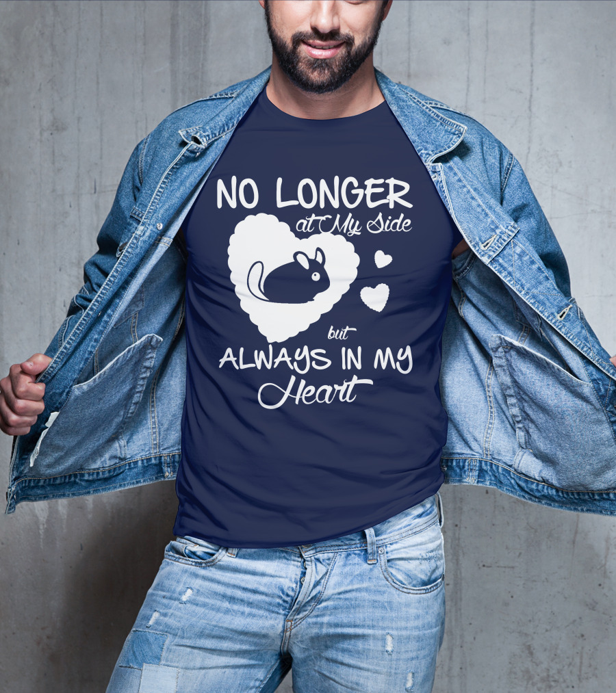 No Longer At My Side But Always In My Heart Chinchilla Love T-Shirt