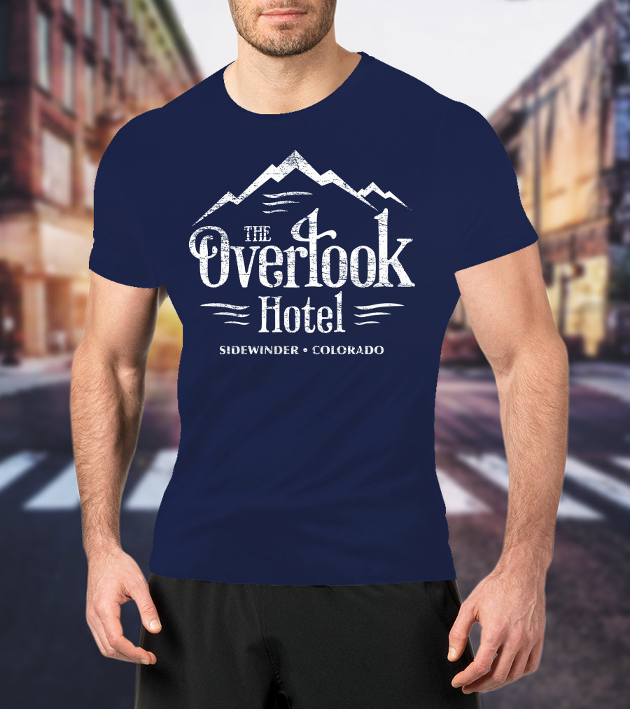 The Overlook Hotel Sidewinder Colorado Mountains T-Shirt