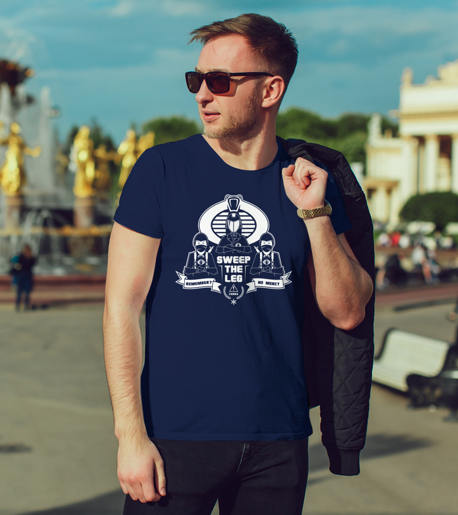 Sweep The Leg Remember No Mercy Cobra T-Shirt