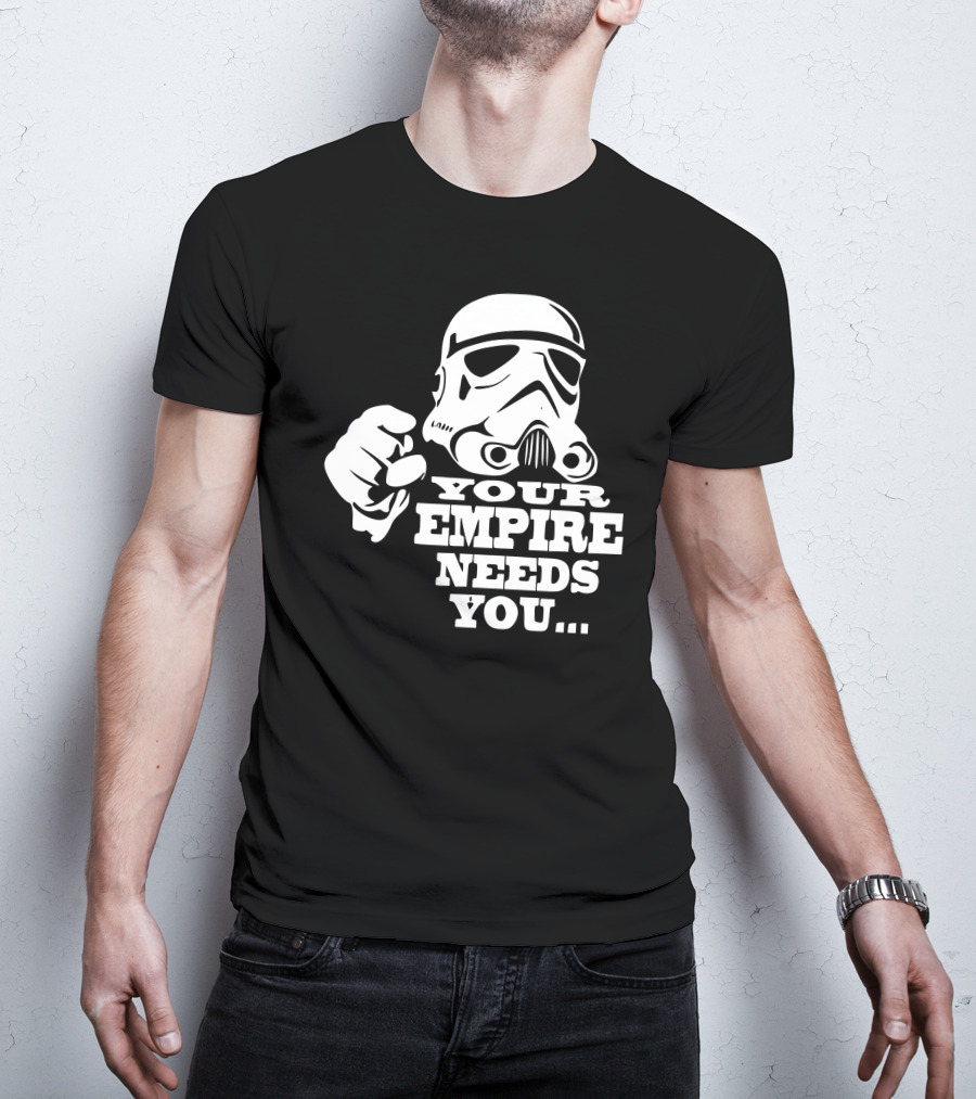 Your Empire Needs You Stormtrooper Recruitment T-Shirt