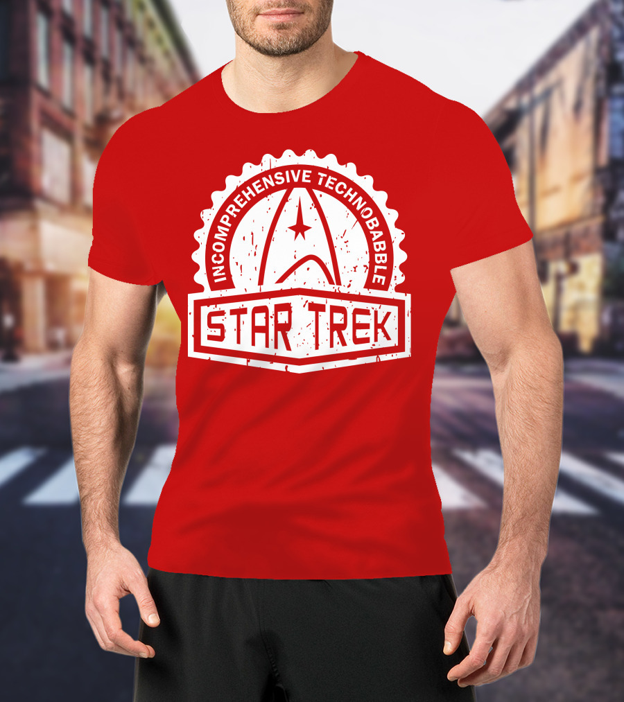 Incomprehensive Technobabble Crest Series Star Trek T-Shirt
