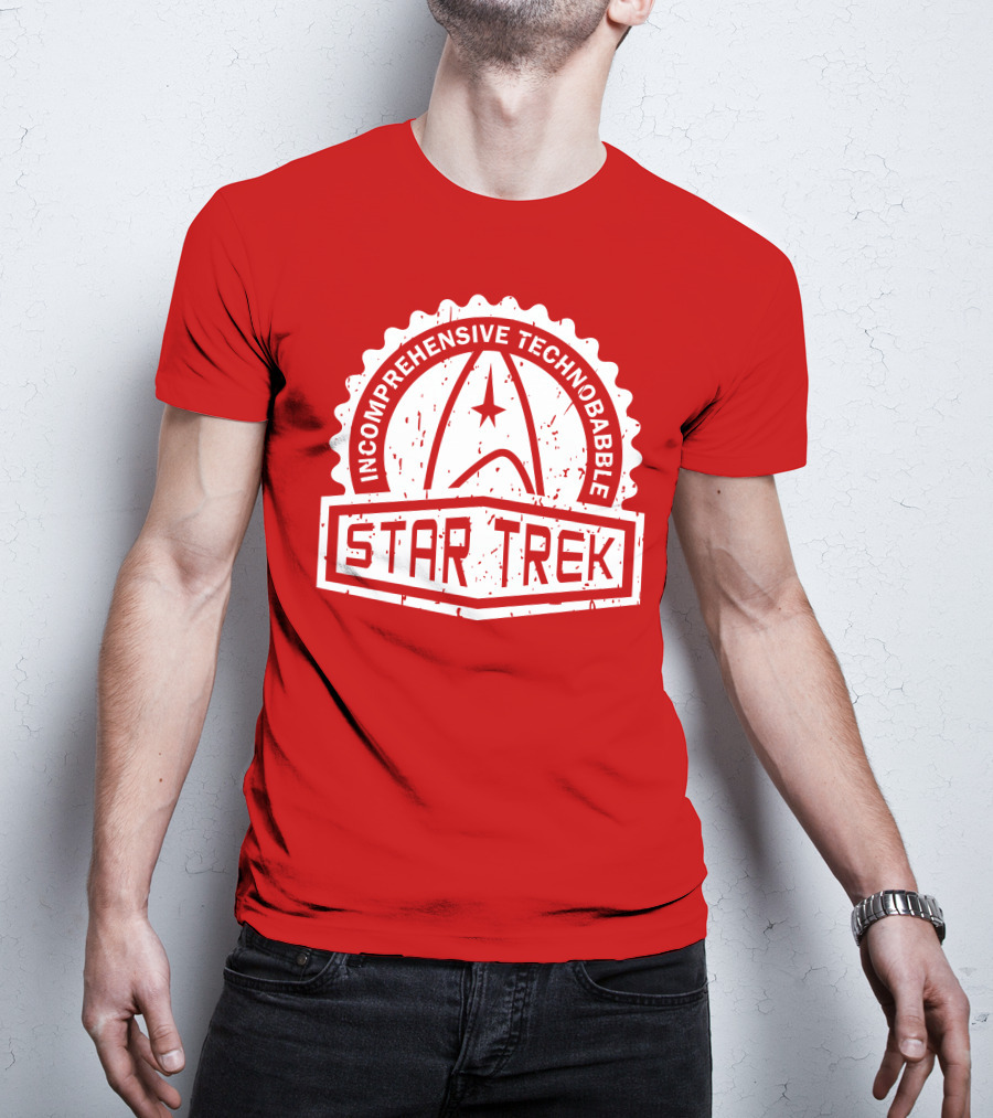 Incomprehensive Technobabble Crest Series Star Trek T-Shirt