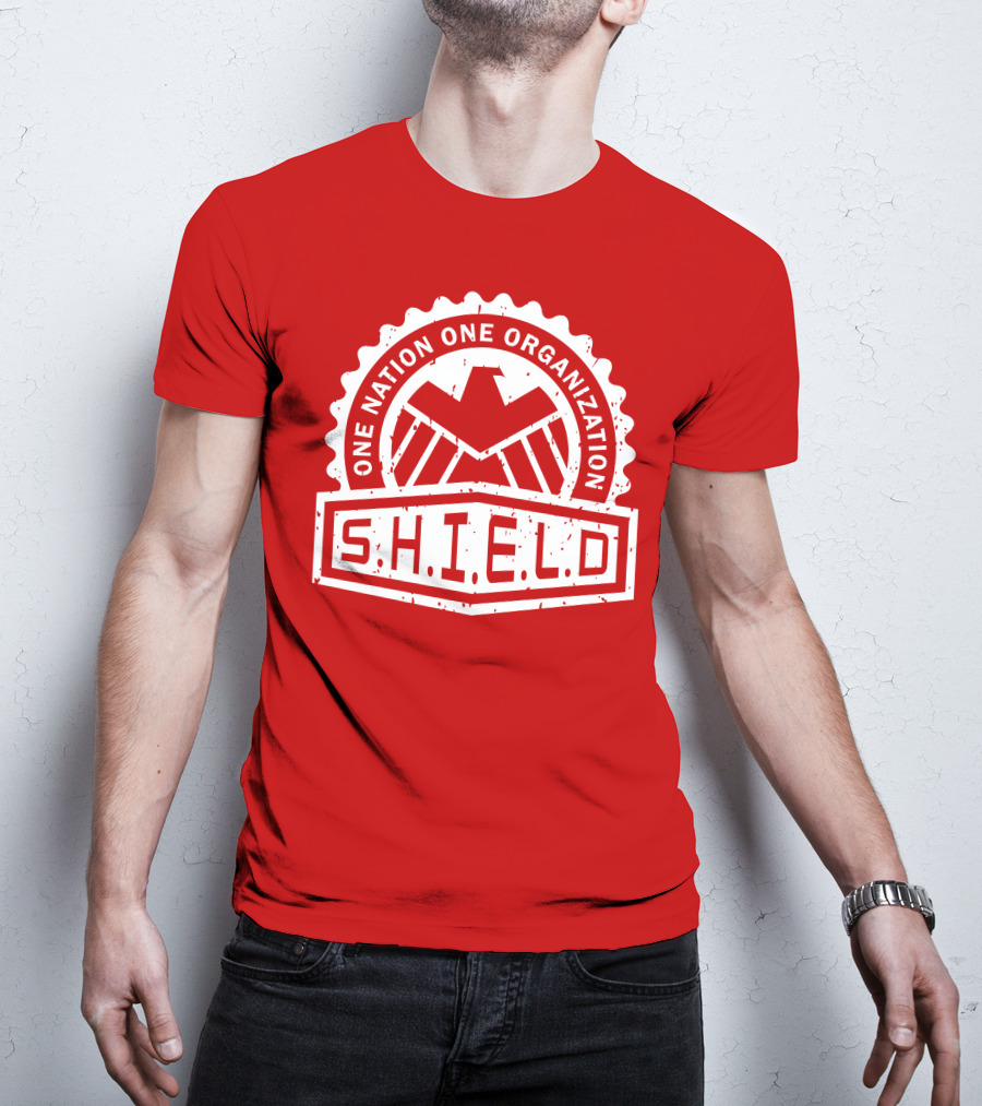 One Nation One Organization S.H.I.E.L.D. Crest Series T-Shirt