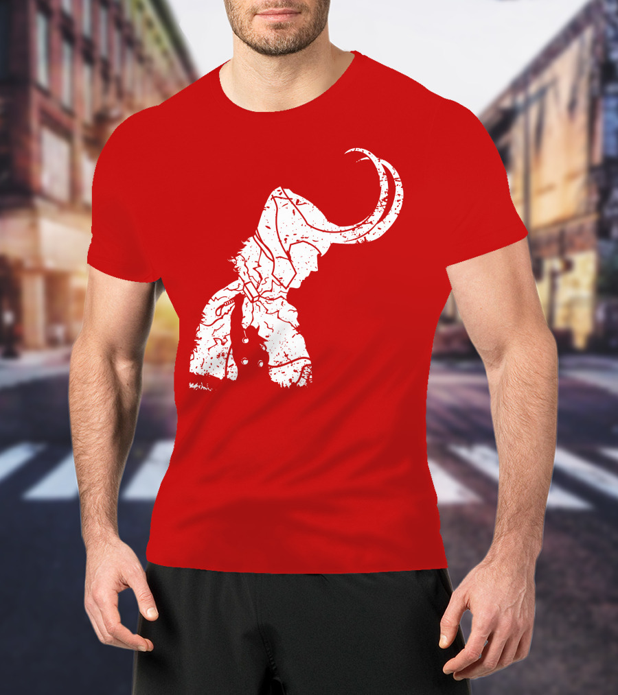 Dark Lord Norse God Trickster Horned T-Shirt