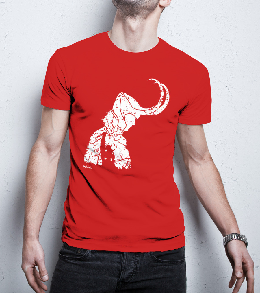 Dark Lord Norse God Trickster Horned T-Shirt