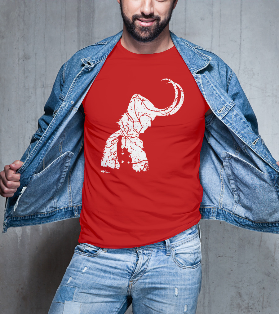 Dark Lord Norse God Trickster Horned T-Shirt