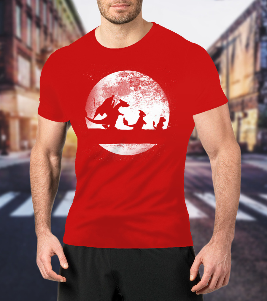 Evolve Pokémon Evolution Moon T-Shirt
