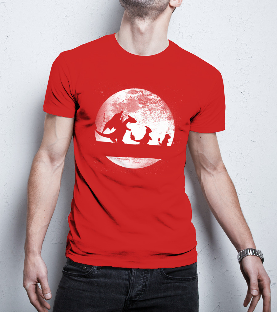 Evolve Pokémon Evolution Moon T-Shirt
