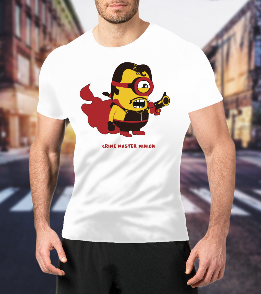 Crime Master Minion Hero Fusion T-Shirt