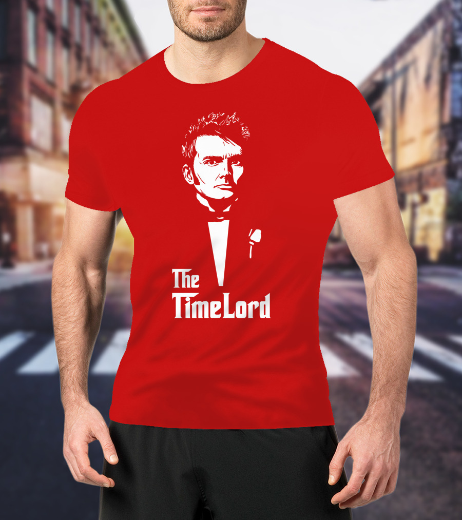 The Time Lord Doctor Who Godfather Mashup T-Shirt