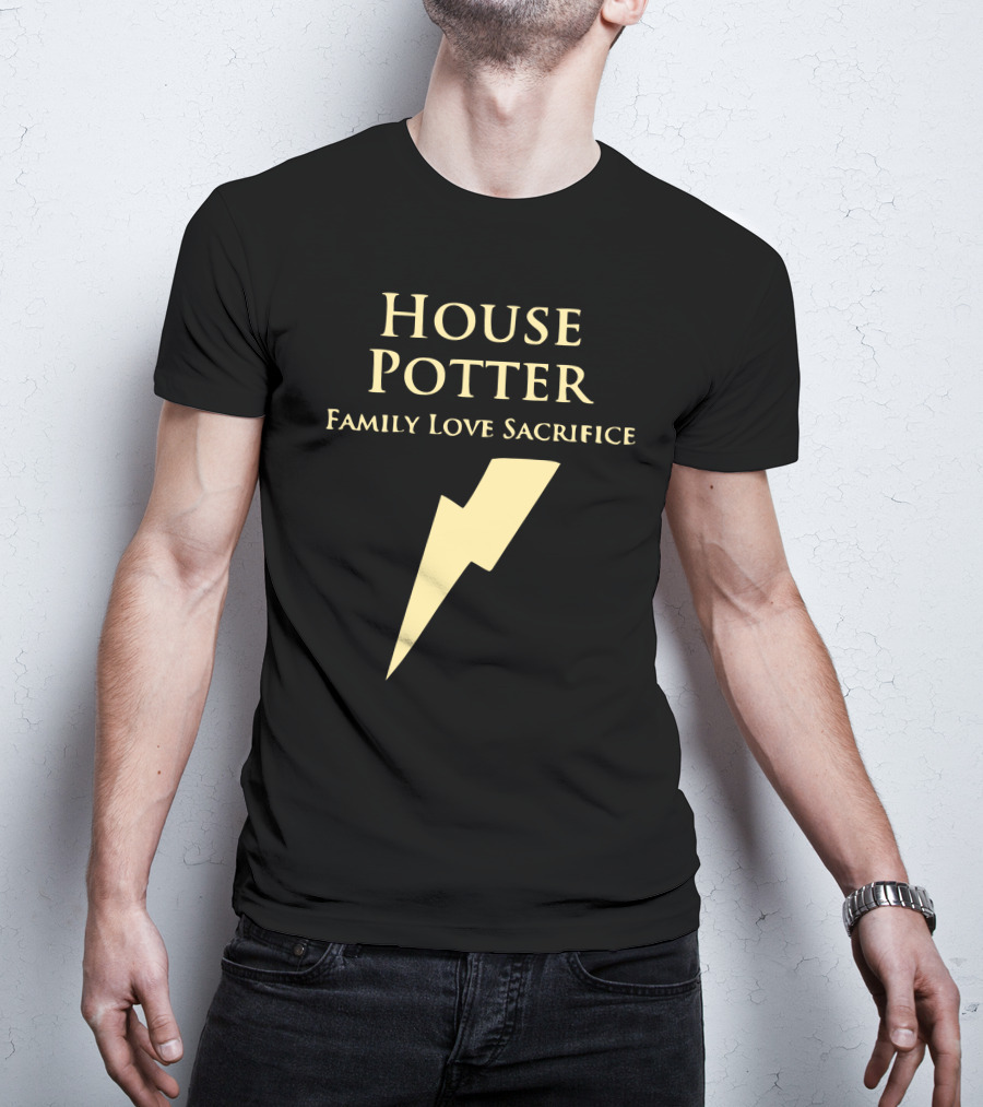House Potter Family Love Sacrifice Lightning T-Shirt