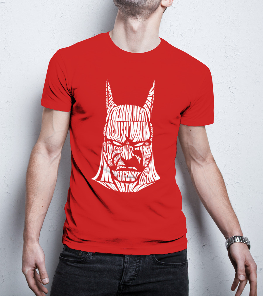 The Dark Knight Rises Batman Legend Mercenary Justice T-Shirt