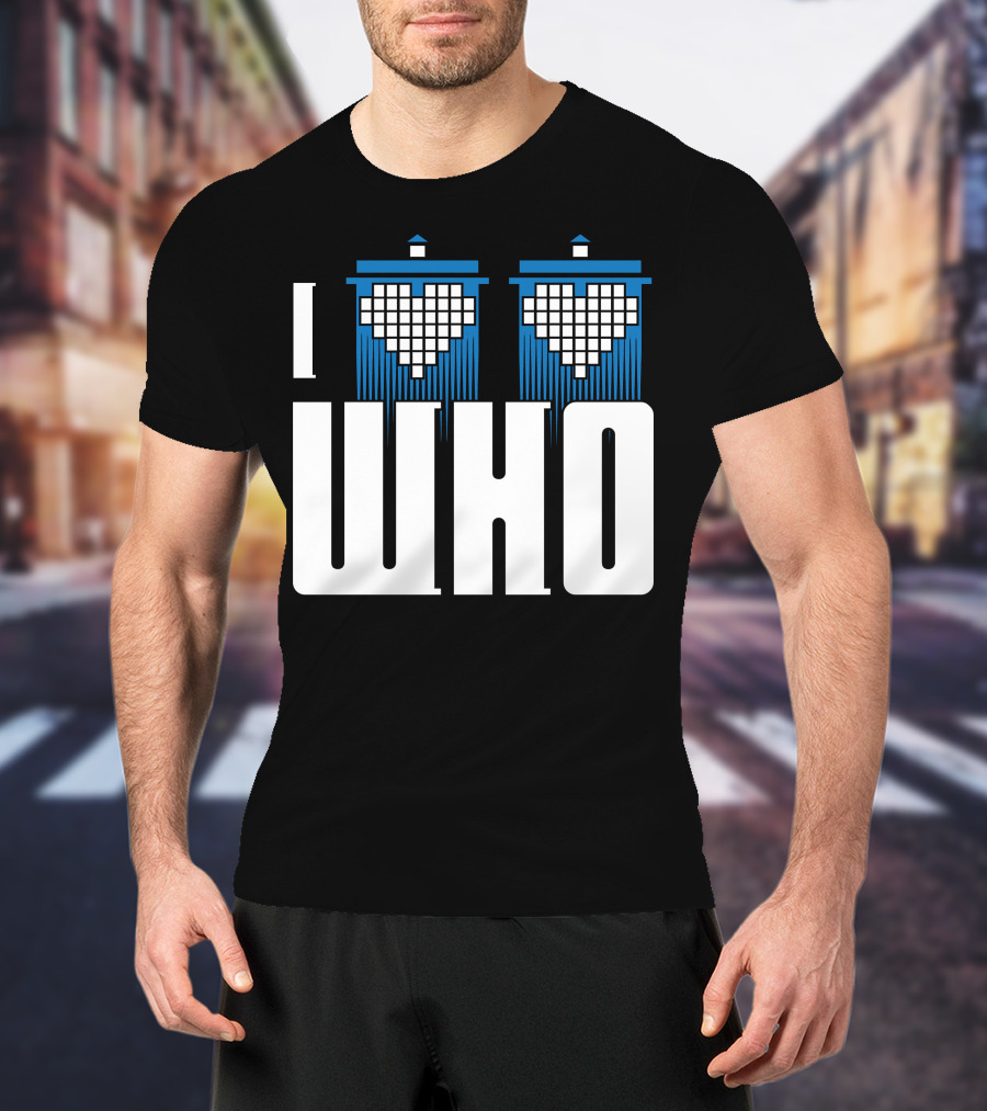 I Heart TARDIS Who T-Shirt