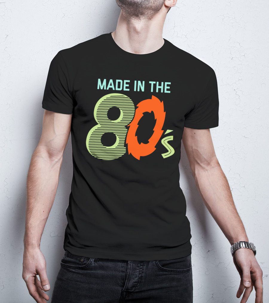 MADE IN THE 80'S Retro Style 80s Vibes T-Shirt