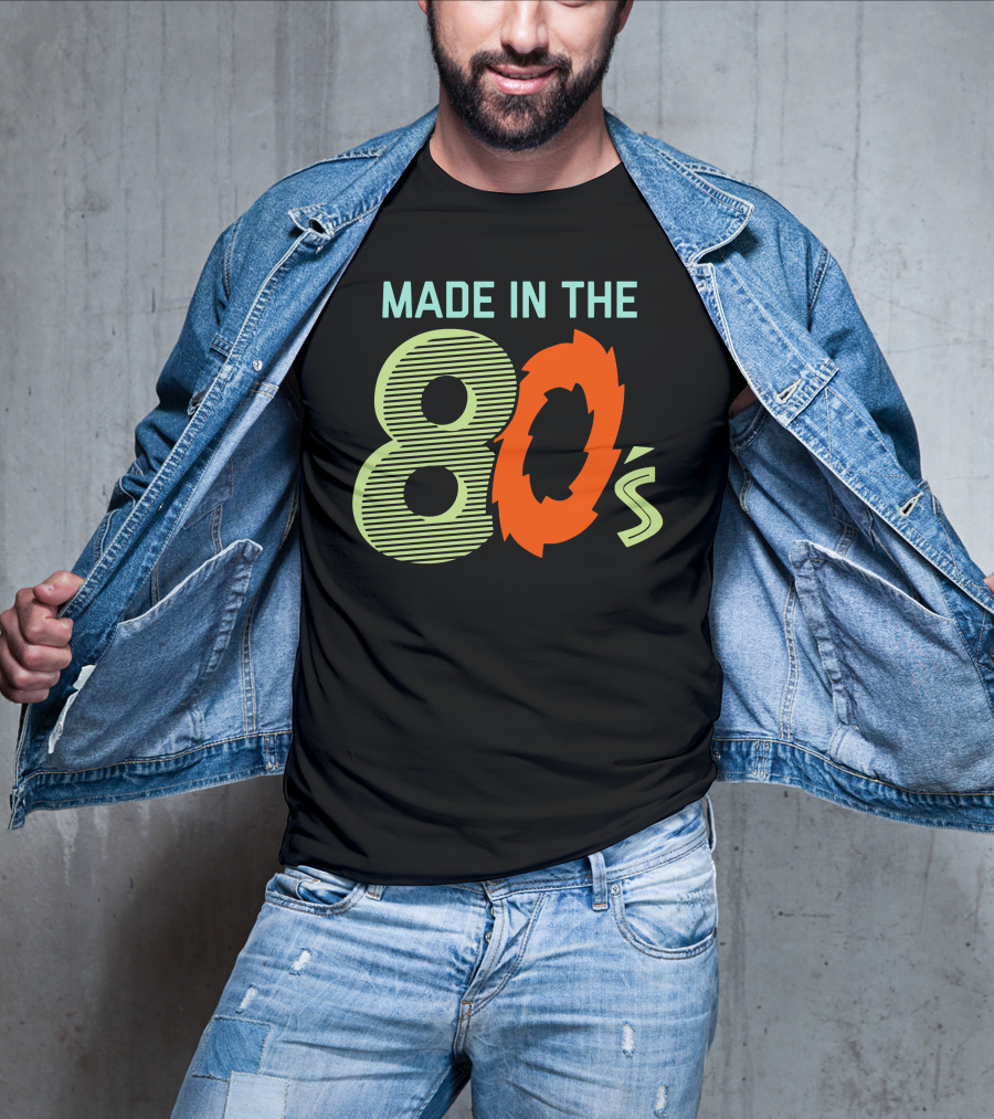 MADE IN THE 80'S Retro Style 80s Vibes T-Shirt