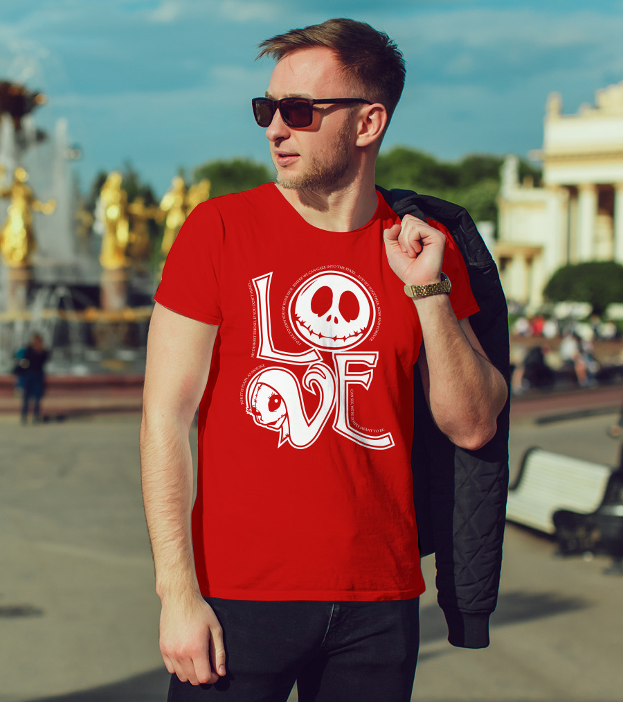 Love Is Eternal Nightmare Before Christmas T-Shirt