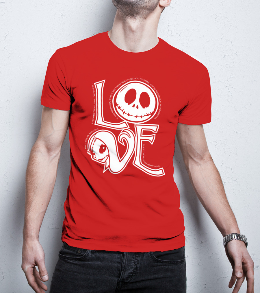 Love Is Eternal Nightmare Before Christmas T-Shirt