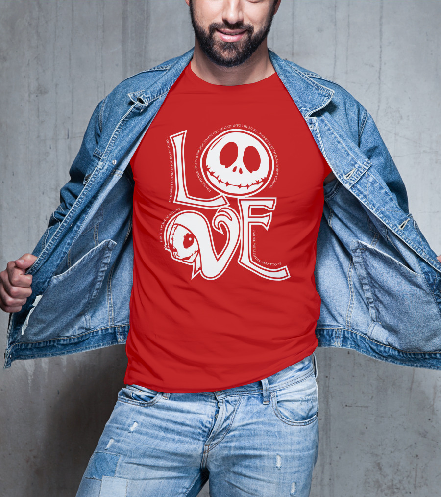 Love Is Eternal Nightmare Before Christmas T-Shirt
