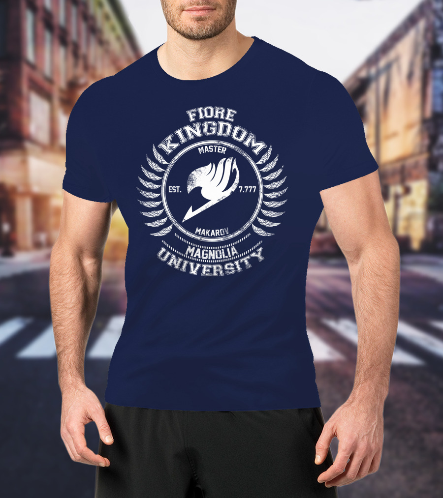 Fiore Kingdom Master Makarov Magnolia University Est. 7.777 T-Shirt