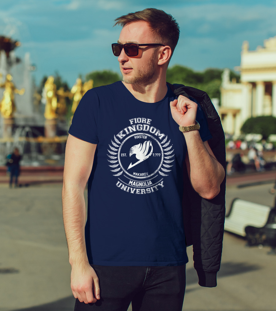 Fiore Kingdom Master Makarov Magnolia University Est. 7.777 T-Shirt