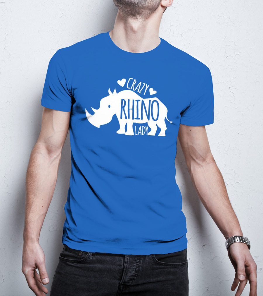 CRAZY RHINO LADY T-Shirt