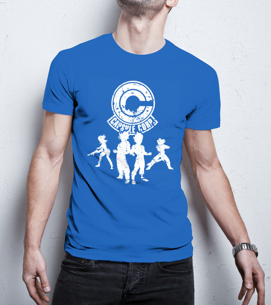 Capsule Corp Dragon Ball Z Characters T-Shirt